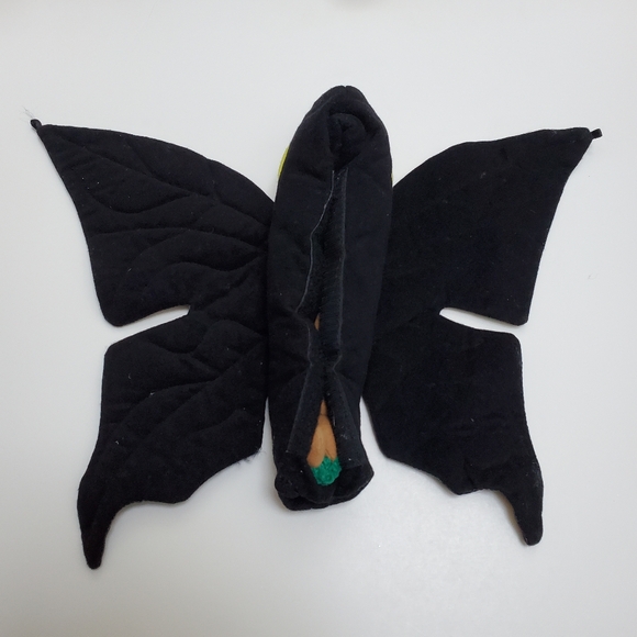 Toy Puppet Caterpillar/Butterfly Retired Vintage Reversible By Folkmanis - Picture 9 of 16